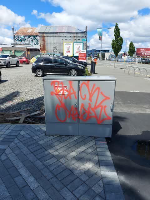 Graffiti, a report photo