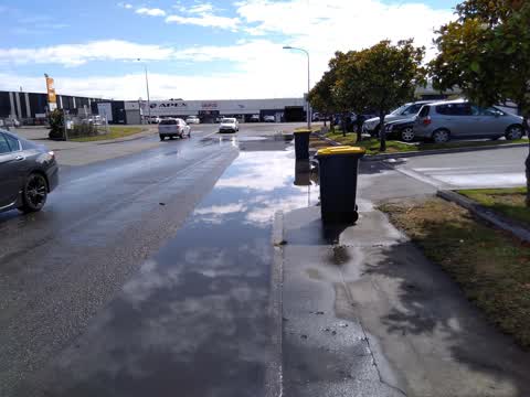 Flooding, a report photo