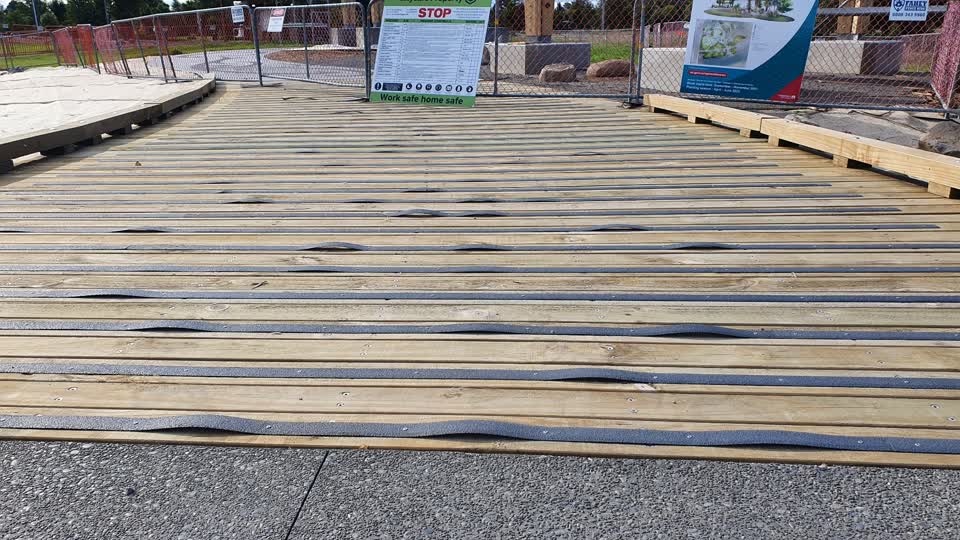 The photograph attached to this parks report