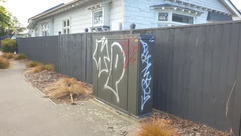 Graffiti — a report photo