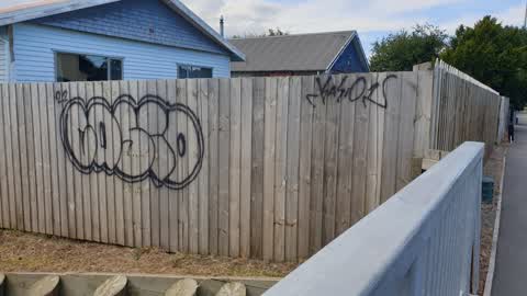 Graffiti, a report photo