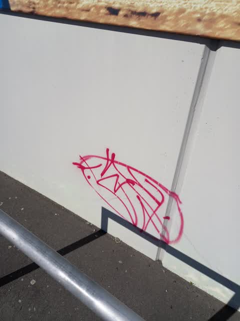 Graffiti, a report photo