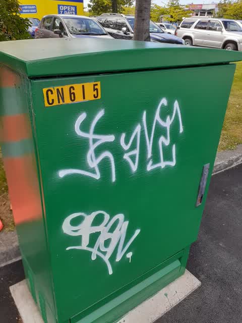 Graffiti — a report photo