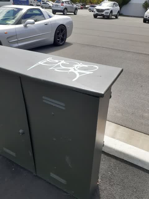 Graffiti, a report photo