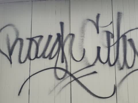 Graffiti, a report photo