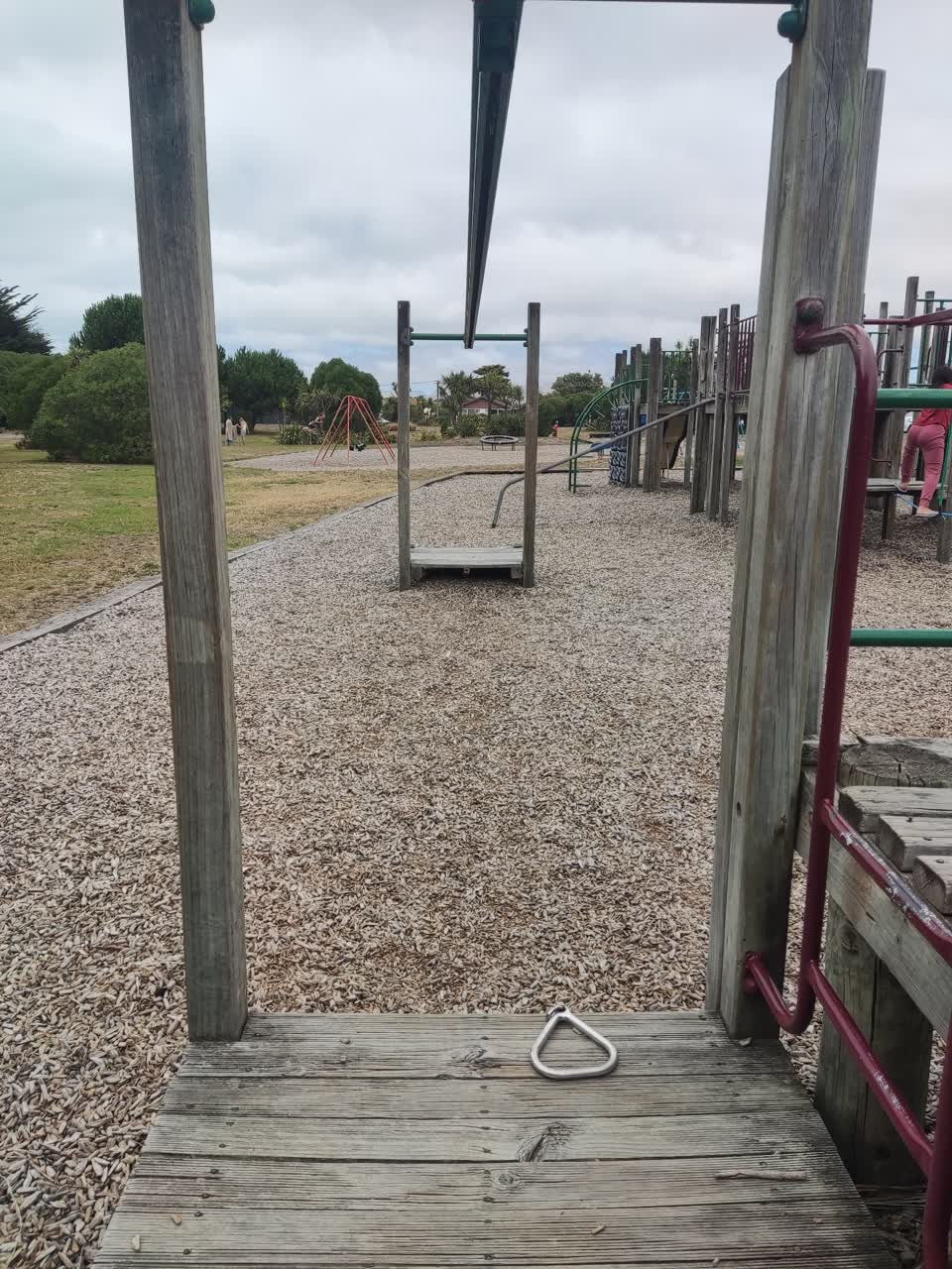The photograph attached to this parks report