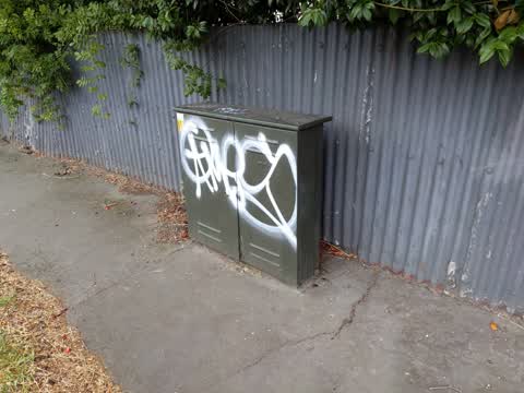 Graffiti, a report photo