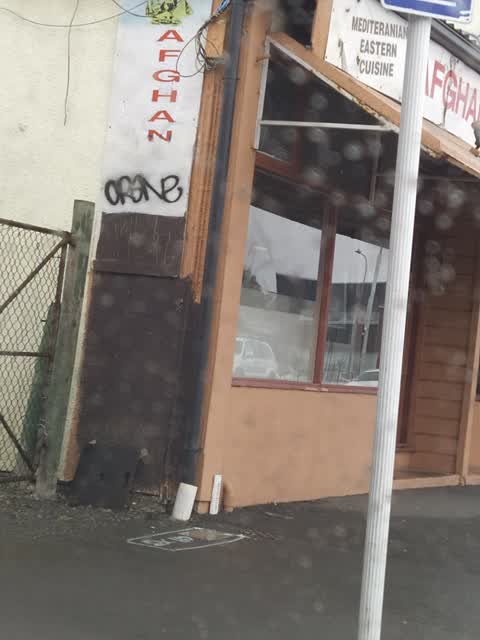 Graffiti, a report photo