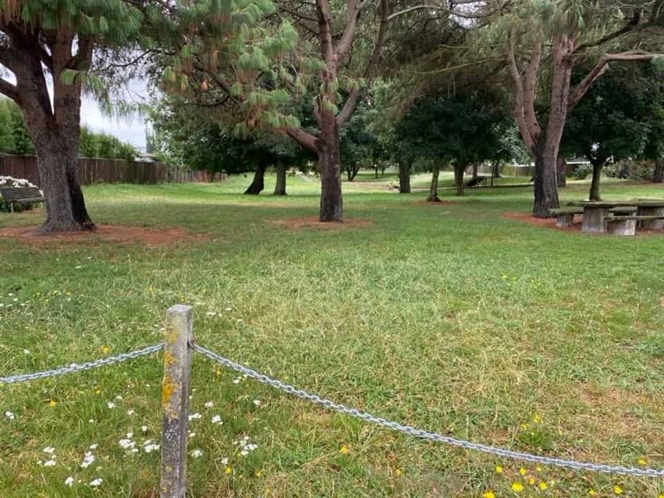 The photograph attached to this parks report