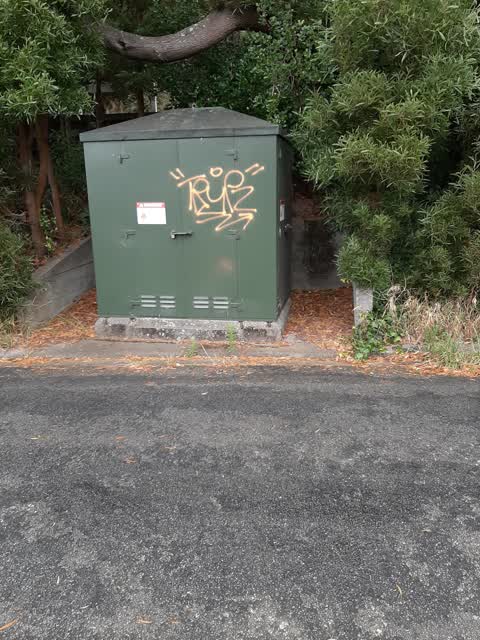 Graffiti, a report photo