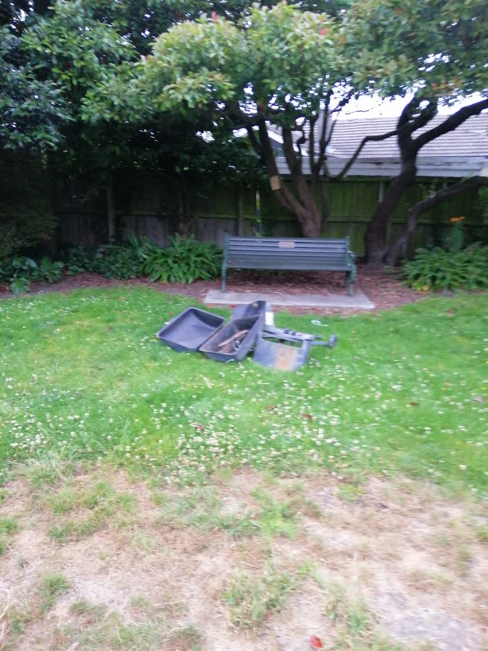 The photograph attached to this parks report