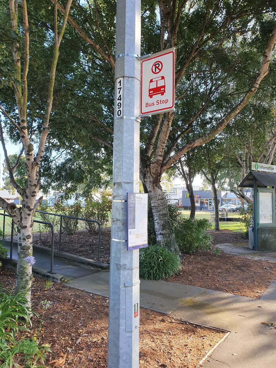 The photograph attached to this parks report