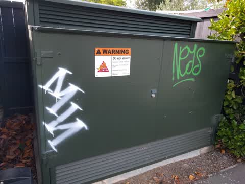 Graffiti, a report photo
