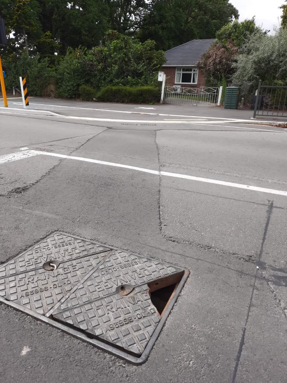 The photograph attached to this wastewater/stormwater report
