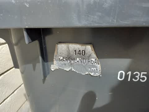 Rubbish/Recycling, a report photo