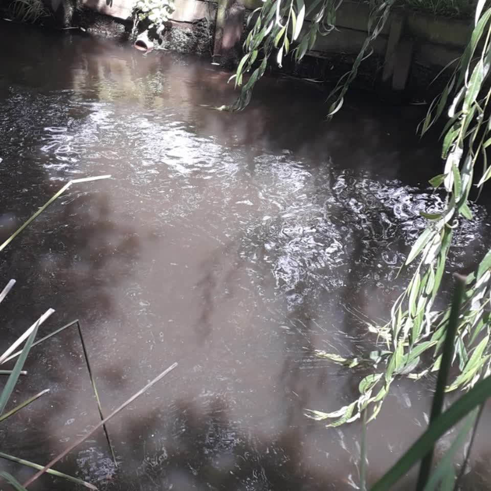 The photograph attached to this wastewater/stormwater report