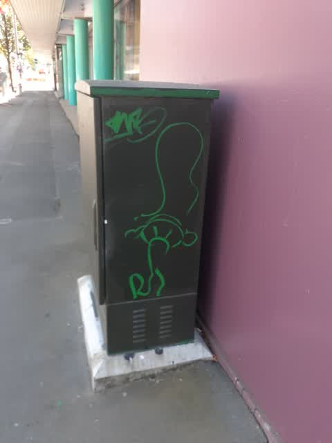 Graffiti, a report photo