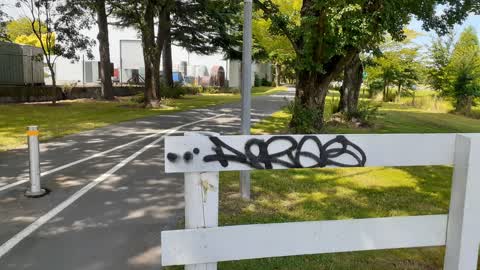 Graffiti, a report photo
