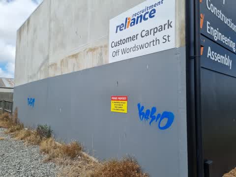 Graffiti, a report photo
