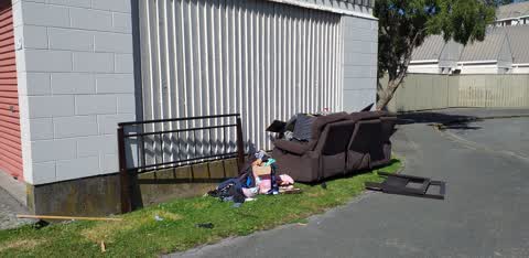 Rubbish/Recycling, a report photo