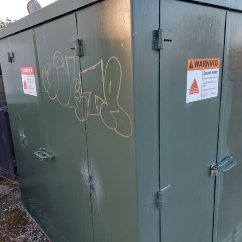 Graffiti, a report photo