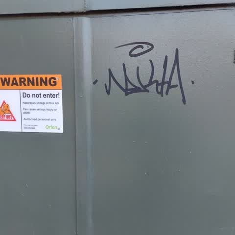 Graffiti, a report photo