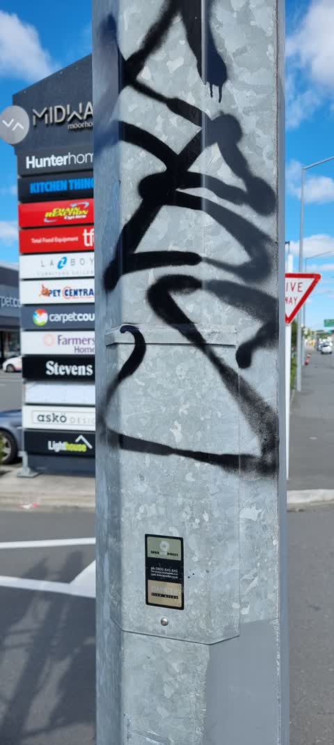 Graffiti, a report photo