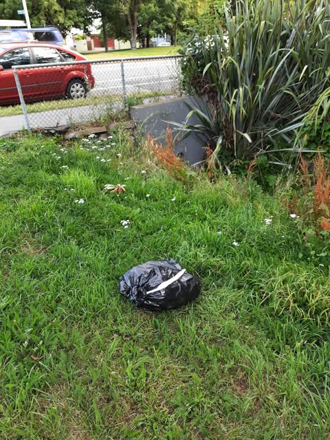 Rubbish/Recycling, a report photo