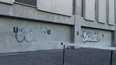Graffiti, a report photo