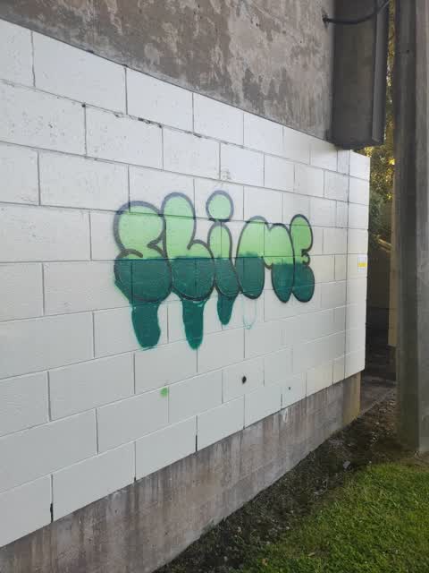 Graffiti, a report photo