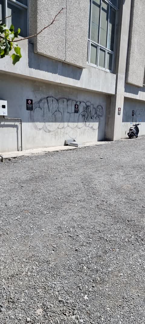 Graffiti, a report photo