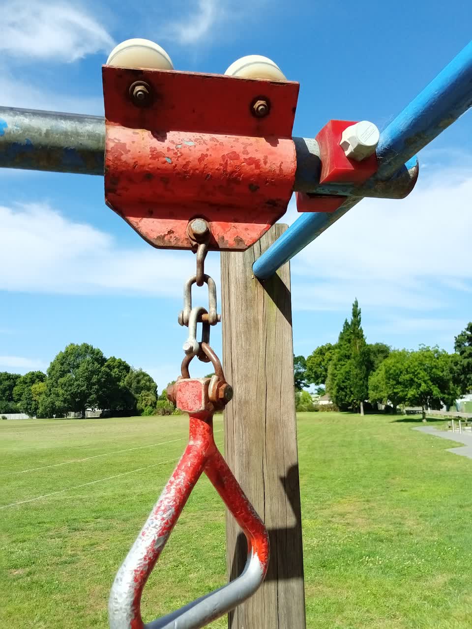 The photograph attached to this parks report