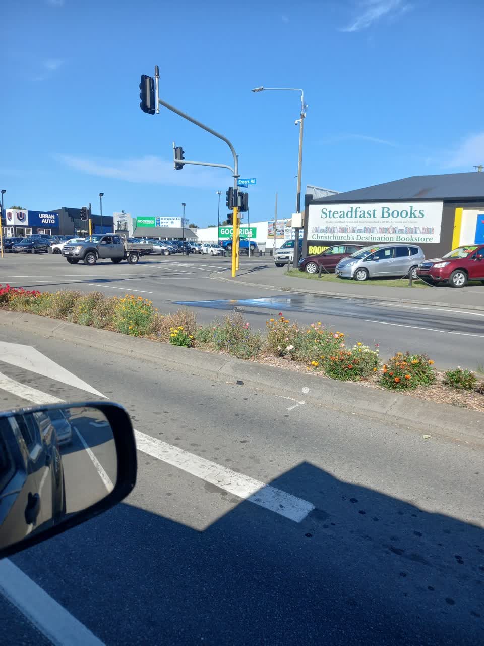 The photograph attached to this water leak report