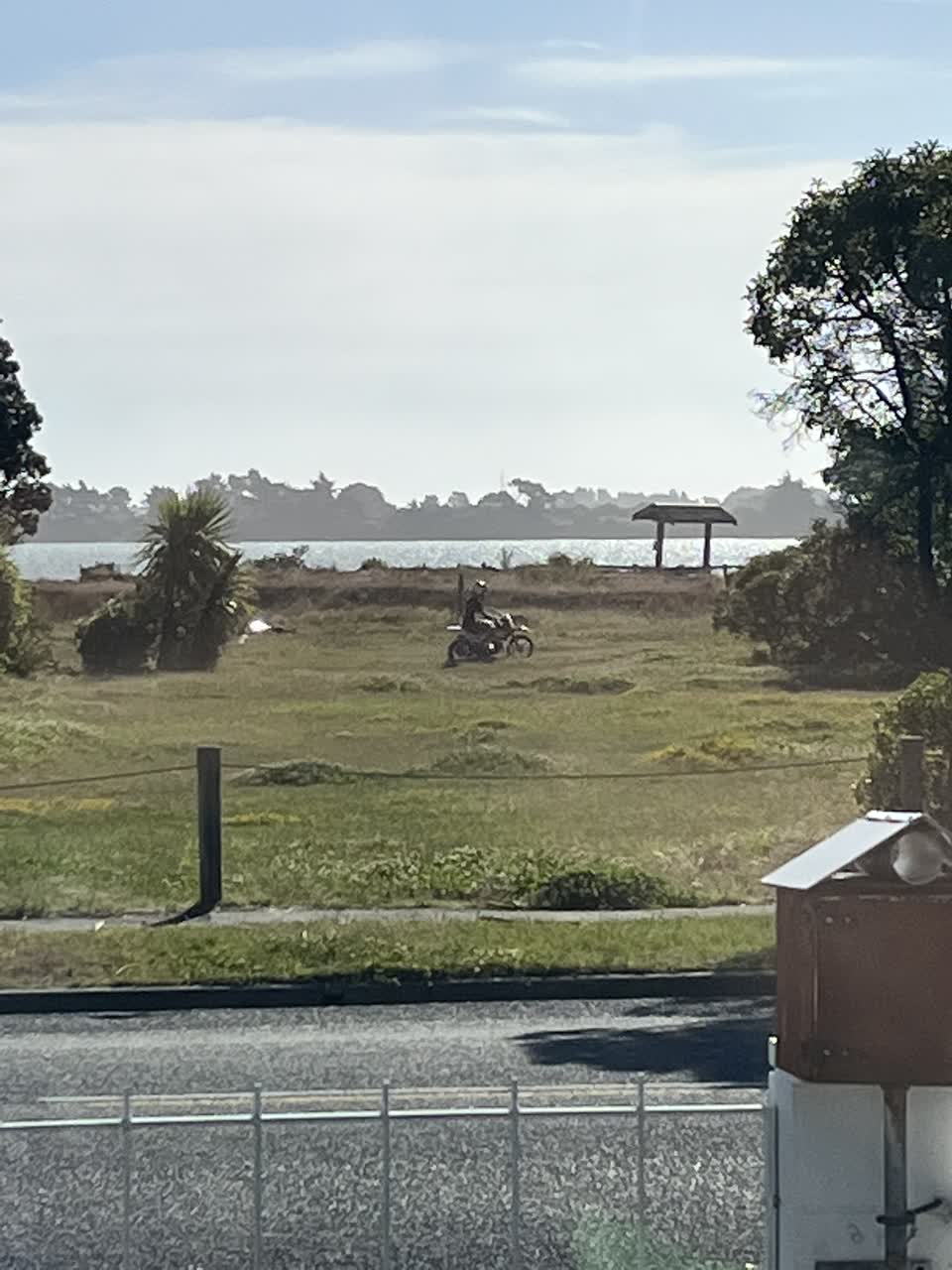 The photograph attached to this parks report