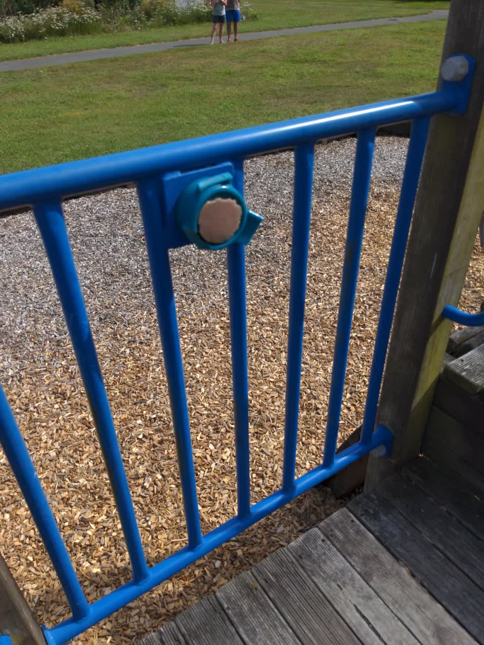 The photograph attached to this parks report