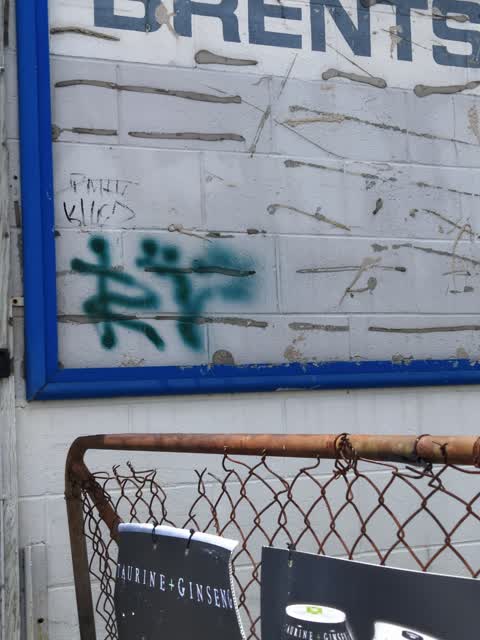 Graffiti — a report photo