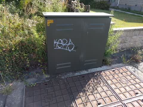 Graffiti, a report photo
