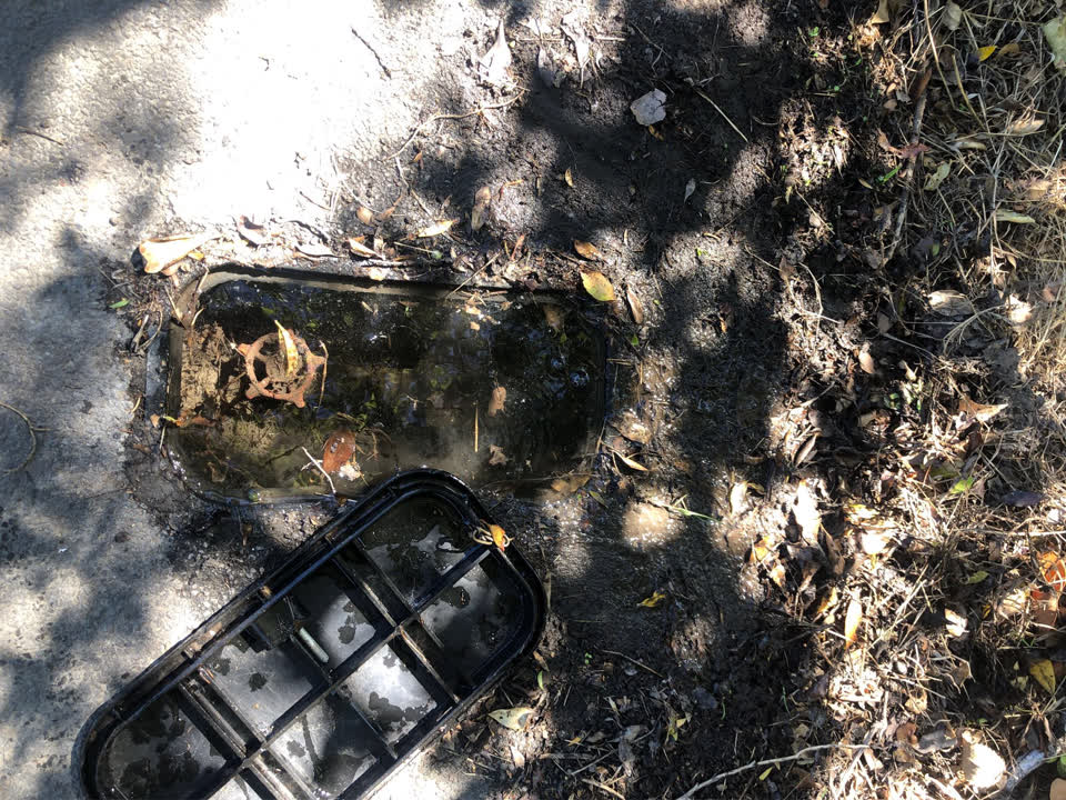 The photograph attached to this water supply report