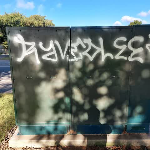 Graffiti, a report photo