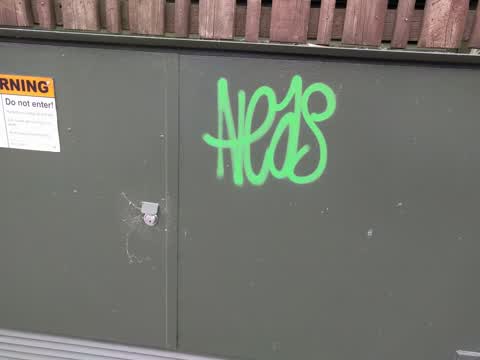 Graffiti, a report photo