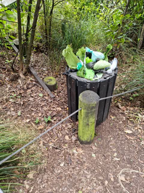 Rubbish/Recycling, a report photo