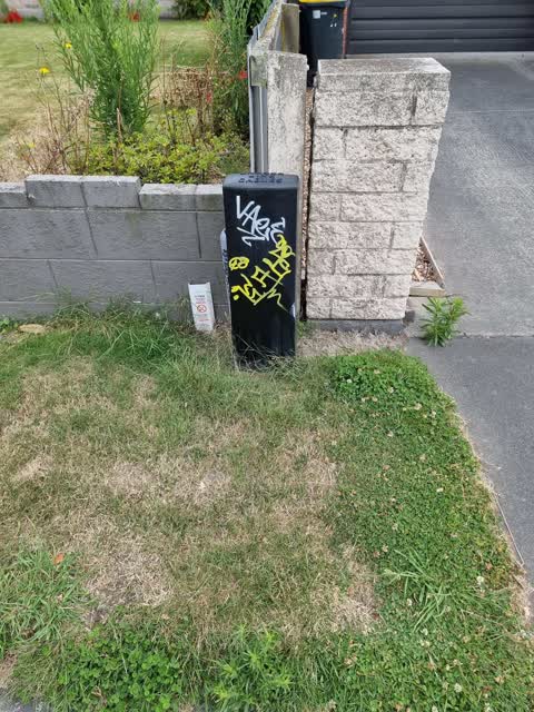 Graffiti, a report photo
