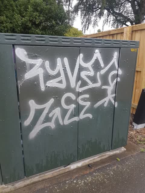 Graffiti, a report photo