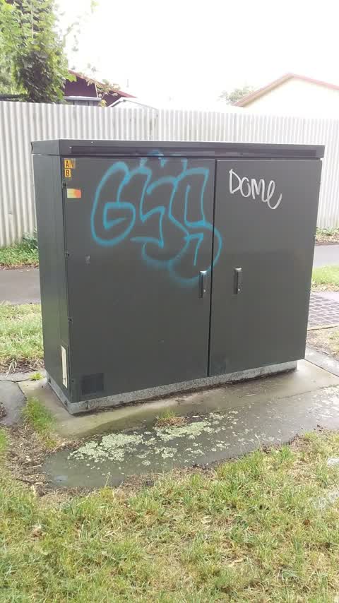 Graffiti, a report photo