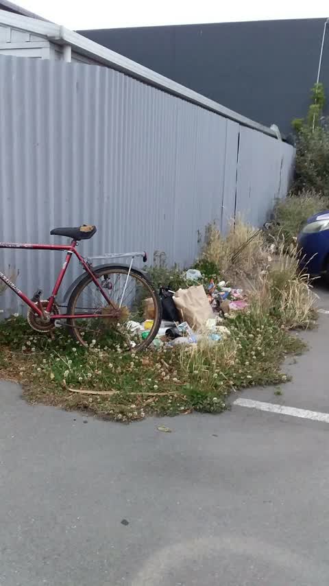 Rubbish/Recycling, a report photo