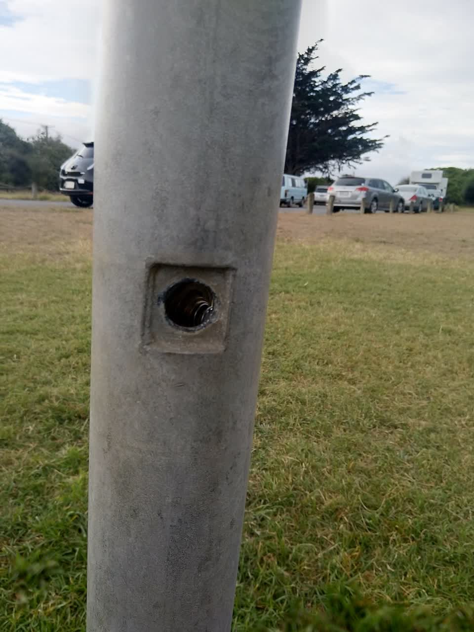 The photograph attached to this parks report