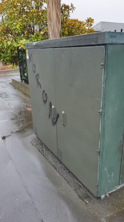 Graffiti, a report photo