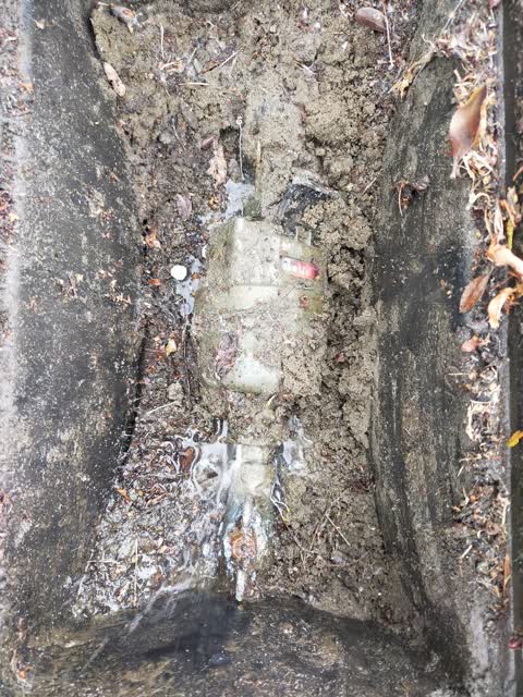 Water Leak, a report photo
