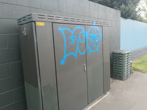 Graffiti, a report photo