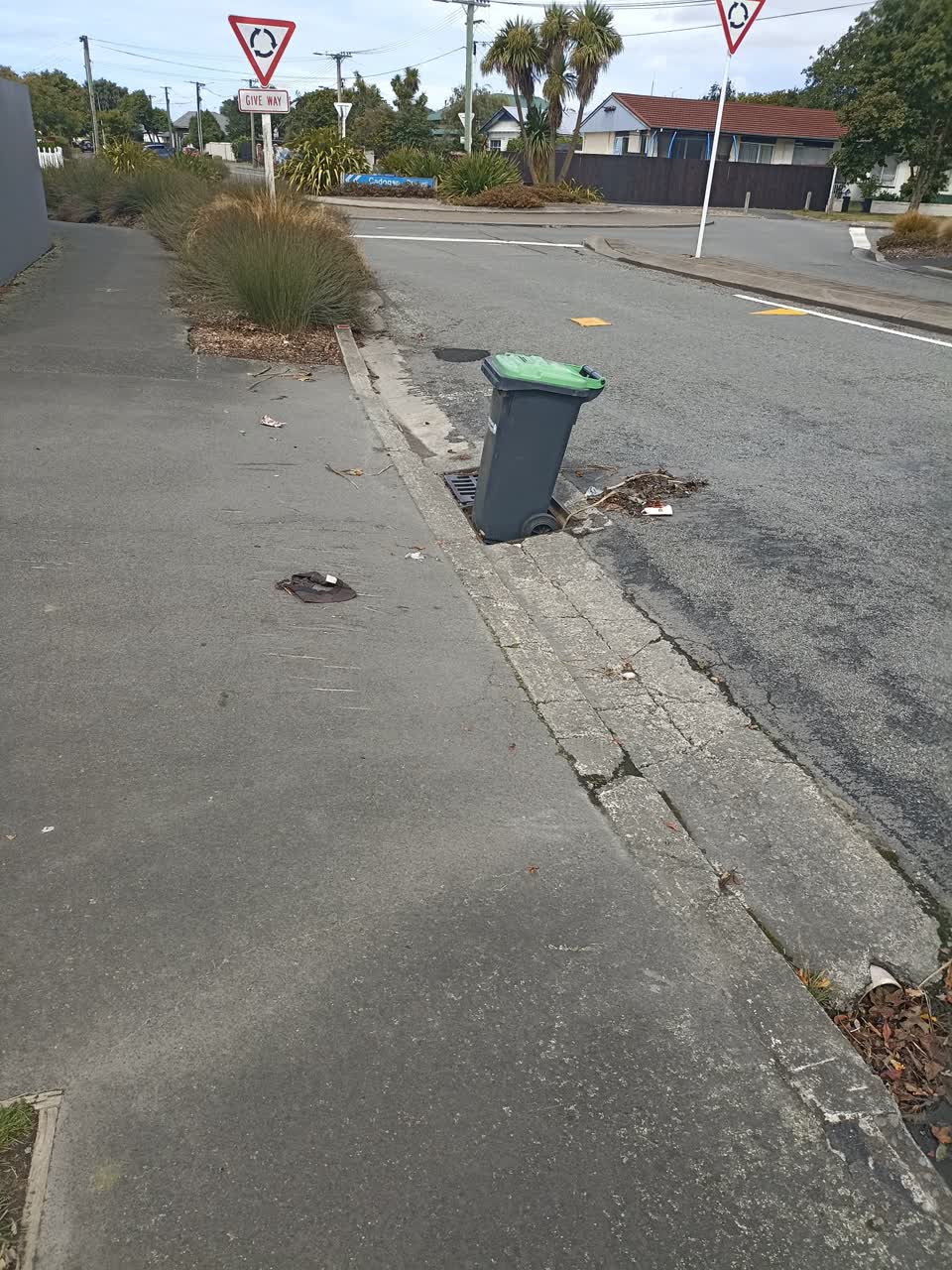 The photograph attached to this wastewater/stormwater report